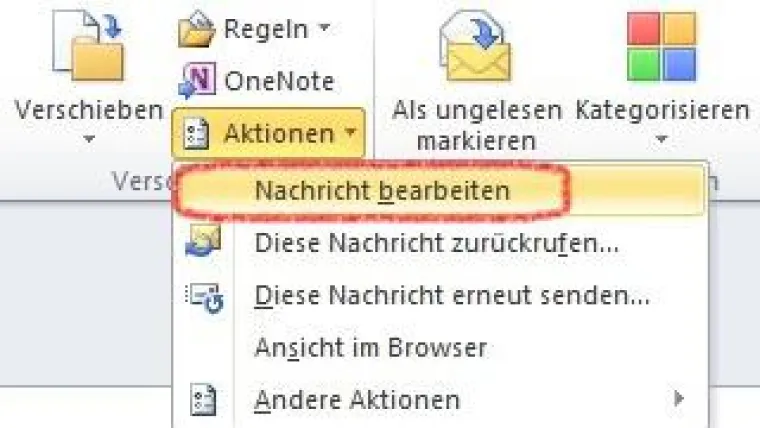 Bild: Wie kann ich E-Mails mit eigenen Notizen ergänzen? - Der QualityHosting-Outlook-Tipp