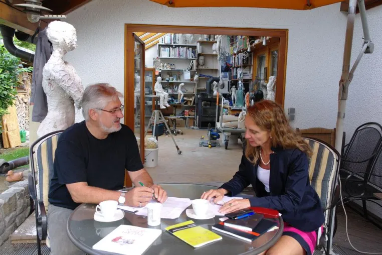 Bild: SC Lötters moderiert 2. Workshop "Kreativität im Unternehmen"