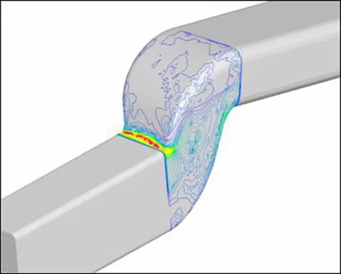 Bild: ESI Group bringt eine bahnbrechende Simulationstechnik zum Optimieren aerodynamischer Formen auf den Markt