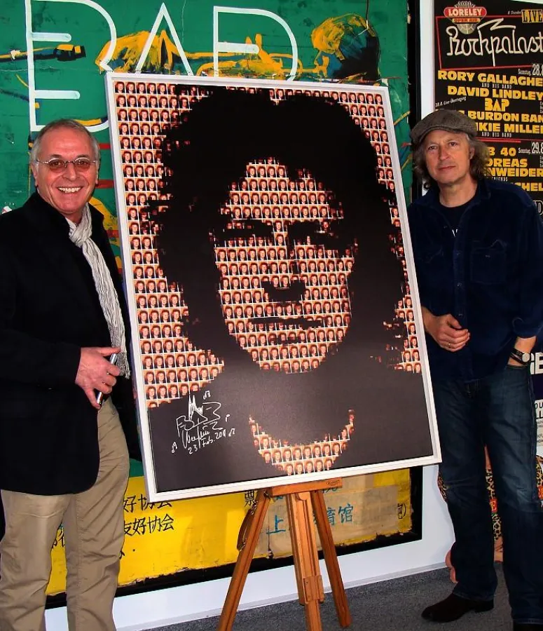 Wolfgang Niedecken und Theo Hues