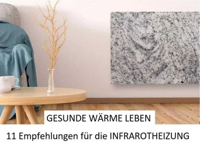 Bild: GESUNDE WÄRME LEBEN –Infrarotheizung gesund, preiswert und sparsam!