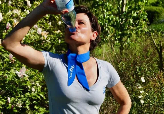 Bild: Die Produktneuheit CLIMAtie – erfrischend gegen Hitze!