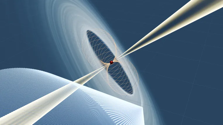 Bild: Radiosignale aus dem Randbereich extremer Sterne