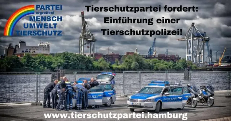 Welttierschutztag: Tierschutzpartei fordert Einführung einer Tierschutzpolizei Bild: Welttierschutztag: Tierschutzpartei fordert Einführung einer Tierschutzpolizei