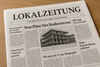 Lokaljournalismus: Lokalzeitung (Symbolbild) (© openPR)