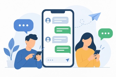 Messenger  (© KI Symbolbild)
