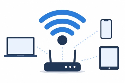 WLAN  (© KI Symbolbild)