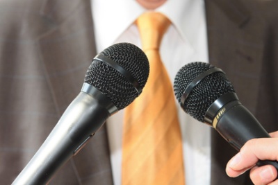 Media Interview (© hfox - Fotolia.com)